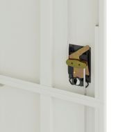 Шкаф за папки светлосив 90x40x200 см стомана