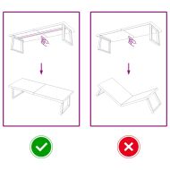 Стенен рафт тъмнокафяв 160x50x(2-6) см обработен масивен дъб