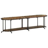 ТВ шкаф 160x42x40 cm Масивна дървесина Възстановена