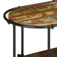 ТВ шкаф 160x42x40 cm Масивна дървесина Възстановена