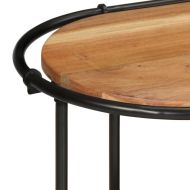 ТВ шкаф, 200x42x40 см, масивно акациево дърво