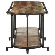 ТВ шкаф, 200x42x40 см, масивно регенерирано дърво