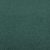 Рамка за легло с матрак Тъмен зелен 160 x 200 cm текстил