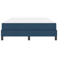 Легло с пружинирана основа с матрак Синьо 160 x 200 cm текстил