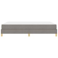 Легло с пружинирана основа Таупе 160 x 200 cm текстил