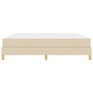 Легло с пружинирана основа Крем 180 x 200 cm текстил