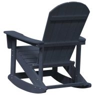 Люлеещ се стол Adirondack Нейви 73.5 x 92 x 90 см HDPE