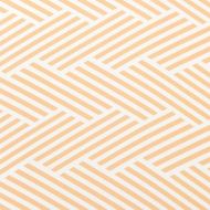 Плажен чадър Жълт и бял Ø 160 x 195 см Стомана