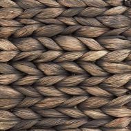 Коло за коледно дърво Черно 90 x 90 x 28 cm Воден хиацинт