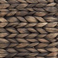 Коло за коледно дърво Черно 105 x 105 x 28 см Воден хиацинт