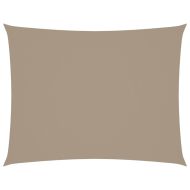 Платно-сенник, Оксфорд текстил, правоъгълно, 2x3 м, таупе