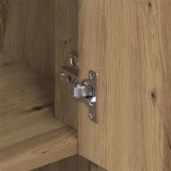 Стенен шкаф с рафт дъб артизан 80 x 33 x 80 см Инженерно дърво