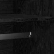 Гардероб с врата Черния дъб 90 x 52 x 200 см Инженерно дърво