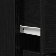 Служебен шкаф Черния дъб 60 x 30 x 75 cm Инженерно дърво