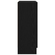 Шкаф за книги Черния дъб 82,5 x 30,5 x 80 см Инженерно дърво