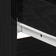 Нощен шкаф Черен дъб 50 x 40 x 43.5 см Инженерно дърво