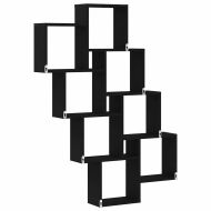 Стенен рафт Черния дъб 90 x 15 x 119,5 см Инженерно дърво