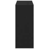 Шкаф за книги 2 pcs Черния дъб 80 x 30 x 72 см Инженерно дърво