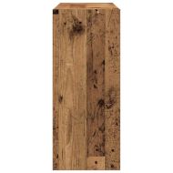 Библиотека Старо дърво 100 x 30 x 72 см Инженерно дърво