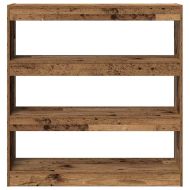 Шкаф за книги Старо дърво 100 x 30 x 103 см Инженерно дърво
