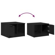 Масичка за кафе Черен дъб 50 x 50 x 36 см Инженерно дърво