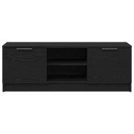 ТВ шкаф Черния дъб 102 x 32 x 35.5 см Инженерно дърво
