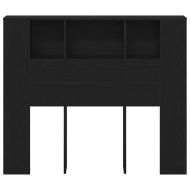 Табла за легло Черния дъб 120 x 19 x 104,5 см Инженерно дърво