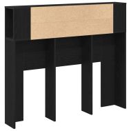 Табла за легло Черния дъб 120 x 19 x 104,5 см Инженерно дърво