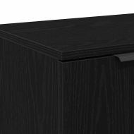 ТВ шкаф Черния дъб 102 x 35 x 36,5 см Инженерно дърво