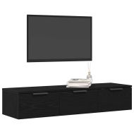 Стенен шкаф Черния дъб 102 x 30 x 20 см Инженерно дърво