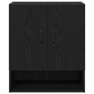 Стенен шкаф Черния дъб 60 x 30 x 70 см Инженерно дърво