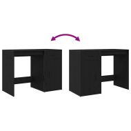 Бюро с чекмедже Черния дъб 100 x 49 x 74 см Инженерно дърво