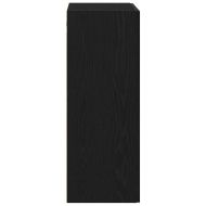 Стенно монтиран шкаф Черния дъб 69,5 x 34 x 90 см