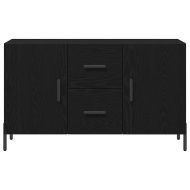 Служебен шкаф Черен дъб 100 x 36 x 60 см Инженерно дърво