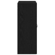 Стенно монтиран шкаф Черния дъб 69,5 x 34 x 180 см