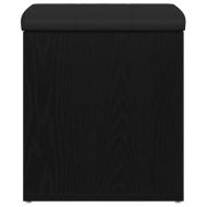 Пейка с място за съхранение Черния дъб 42 x 42 x 45 cm