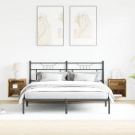 Плаващ рафт 2 pcs Кафяво 40 x 28,5 x 40 см Инженерно дърво