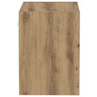 Плаващ рафт с рафт Кафяво 40 x 28,5 x 40 см Инженерно дърво