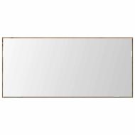 Огледало дъб артизан 80 x 37 см Стъкло и инжектирано дърво