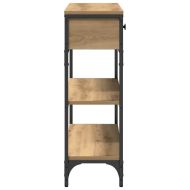 Конзолна маса с чекмедже Дъб 72.5 x 25 x 75 см Инженерно дърво