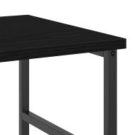 Рафт за книги Черен дъб 50x33x82см Инженерно дърво