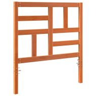 Главня за легло Кафяво с восъчно покритие 105,5 x 4 x 104 см