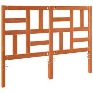 Главня за легло Кафяво с восъчно покритие 145,5 x 4 x 104 см