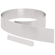 Ограда за трева 4 pcs Сребрист 450 x 0.05 x 15 см