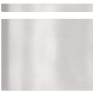 Ограда за трева Сребрист 450 x 0.05 x 15 см Неръждаема стомана