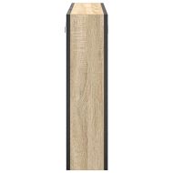 Шкаф с огледало Сонома дъб 60 x 16 x 60 см Инженерно дърво