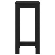 Бар маса Черния дъб 51 x 50 x 103.5 см Инженерно дърво