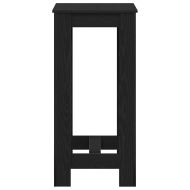 Бар маса Черния дъб 51 x 50 x 103.5 см Инженерно дърво