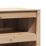 Кухненски шкаф Кафяв дъб 106 x 55 x 64 cm Солидно борово дърво