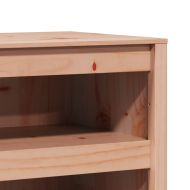 Кухненски шкаф Кафяв дъб 106 x 55 x 64 cm Солидно борово дърво